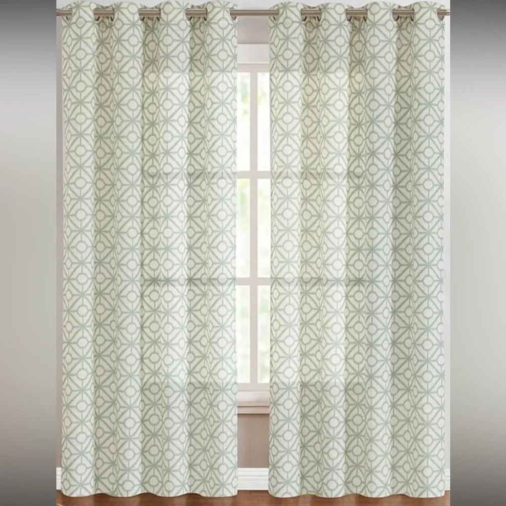 JINCHAN LINEN TEXTURE CURTAIN